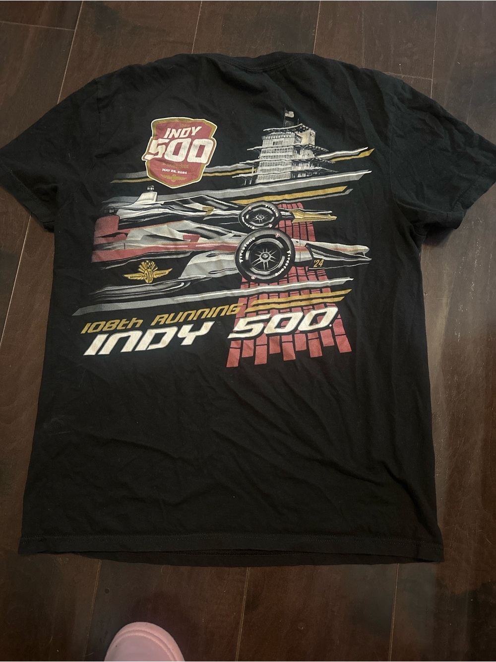 Indy 500 Graphic Short Sleeve Tee - Black